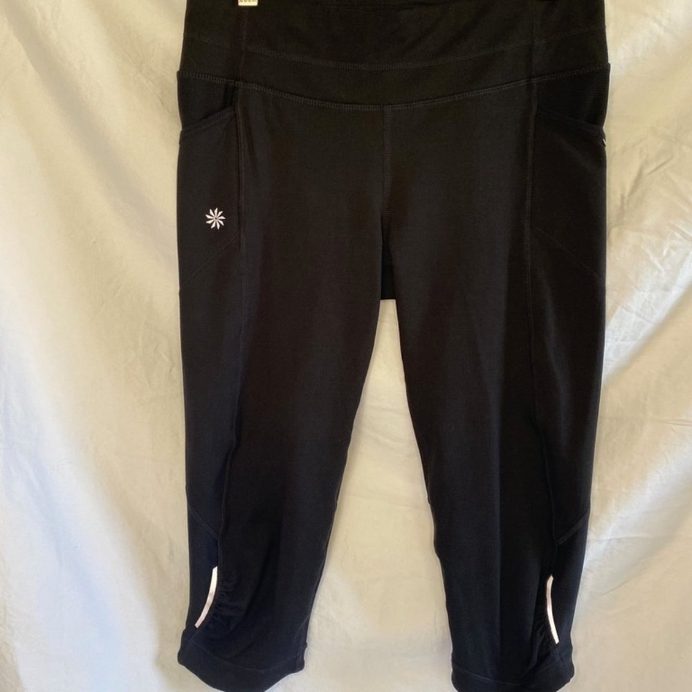 Athleta Black Crop Leggings Sz. Small